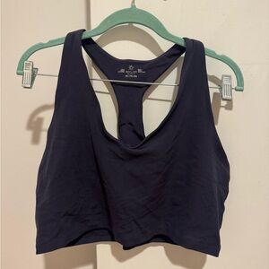 OFFLINE by Aerie Lowkey Racerback Sports Bra - Steel Blue